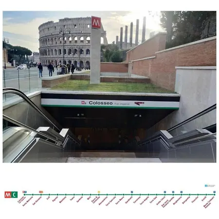 Aurora Tor Vergata-metro C Torrenova, Free Parking And Wifi Appartement Rome